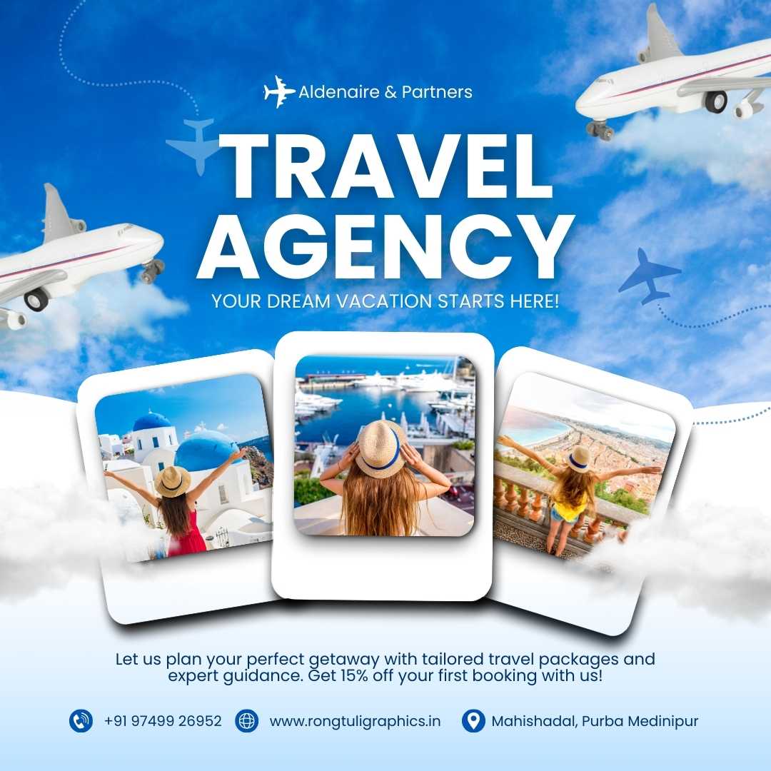 Travel Agency Poster – RGC-0003 - Photoshop Templates (PSD) template